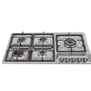 اجاق گاز استیل پنج شعله رایان DG2208-5R درسا