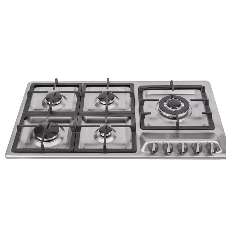اجاق گاز استیل پنج شعله رایان DG2208-5R درسا
