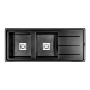 سینک گرانیتی مشکی ساده DS3604-120 درسا