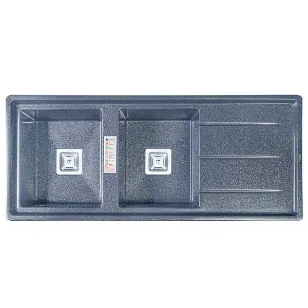 سینک گرانیتی طوسی اکلیلی DS3604-120 درسا