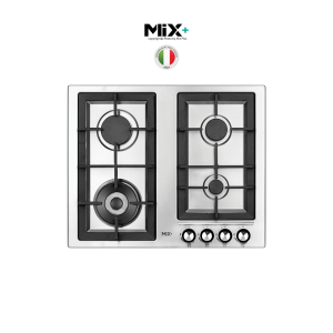 گاز چهار شعله  کد S403 استيل MIX